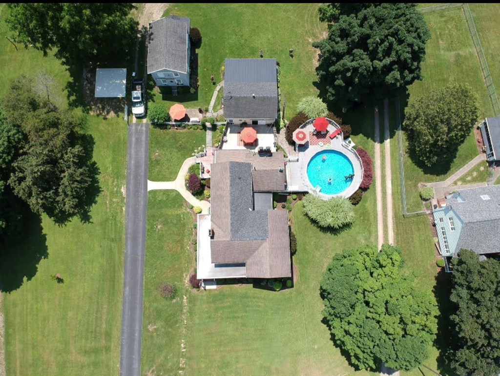 Ariel View of the entire property