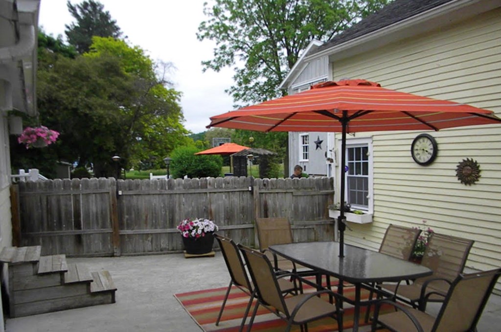 Summer Photo of Patio Seating
