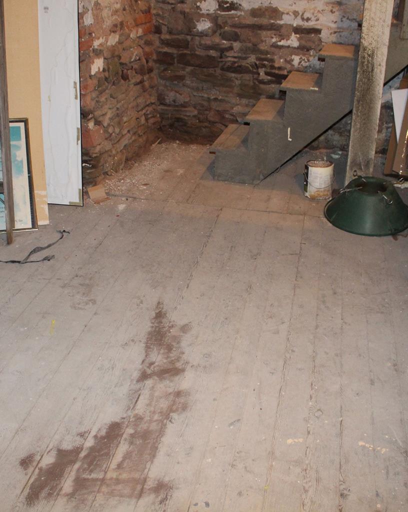 Basement wood floors
